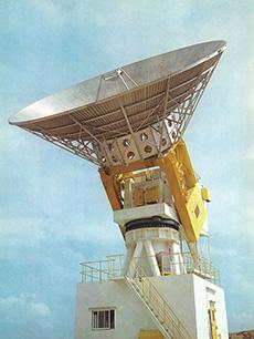 Sumitomo Electric Parabolic antenna Tokyo Olympic Games 1964