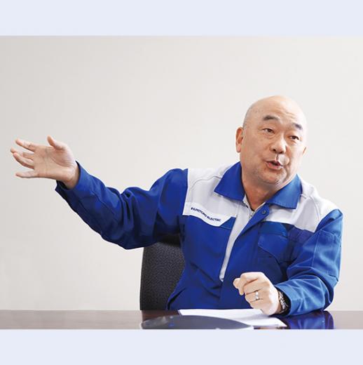 Ryuichi Yoshikawa Director, Manager of the Manufacturing Department Sumitomo Electric Toyama Co., Ltd.