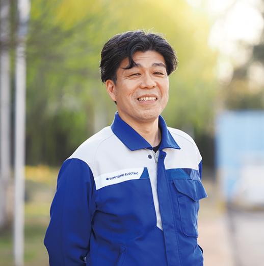Hitoshi Tsuchida Director, Manager of the Engineering Department Sumitomo Electric Toyama Co., Ltd.