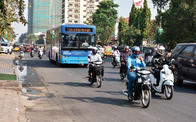 Sudden increase in the number of motorcycles indicates the country’s rapid economic growth