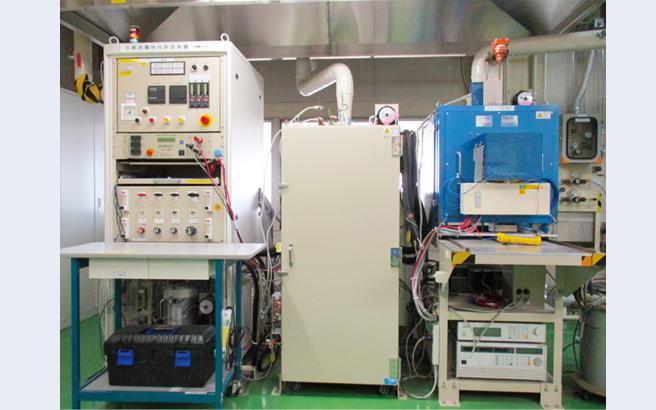 Fuel cell evaluation equipment