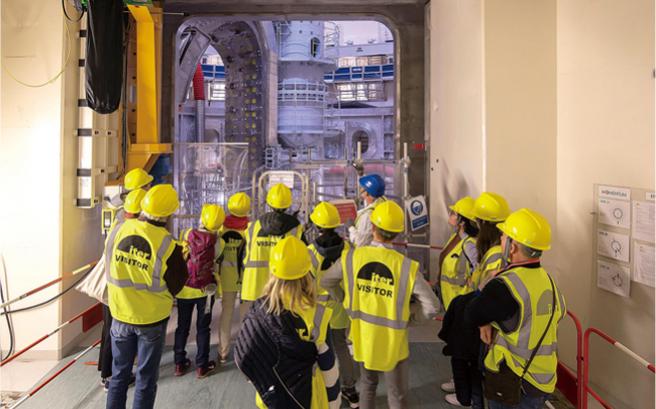 ITER attracts visitors from around the world, raising expectations for the future of humankind ©ITER Organization