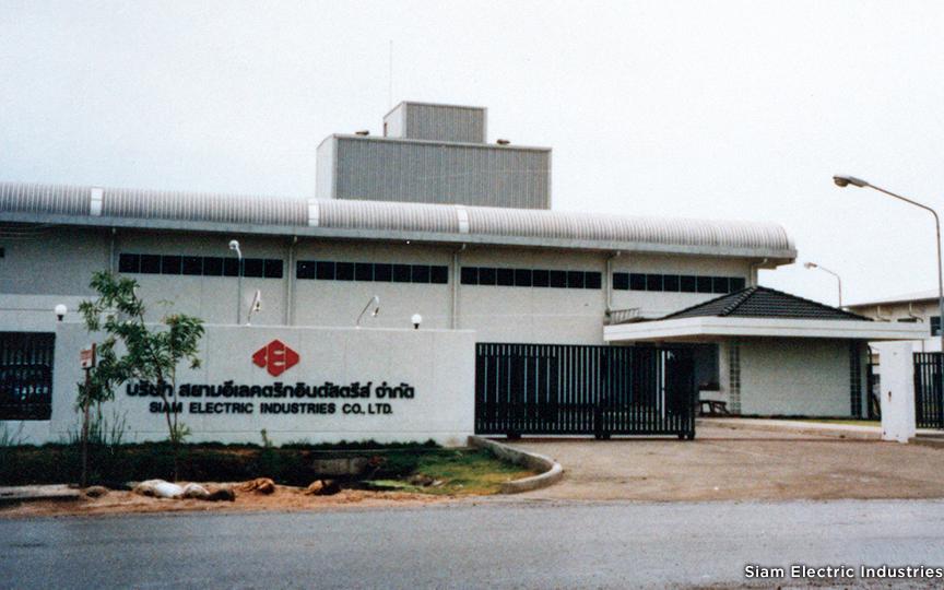 1969 在泰国设立首个海外制造基地Siam Electric Industries Co., Ltd. （漆包线生产公司）