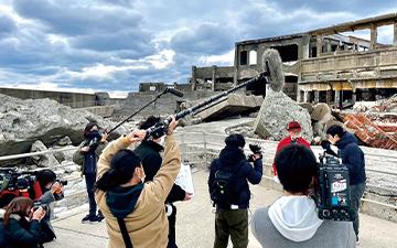 旅介(旅行护理)TV™拍摄时的情形