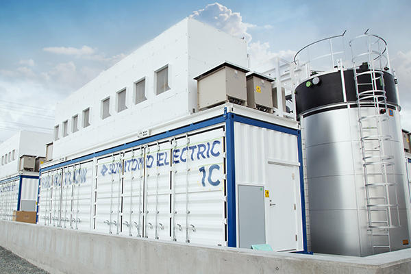 電力卸売市場に参加して運用を開始するRF電池