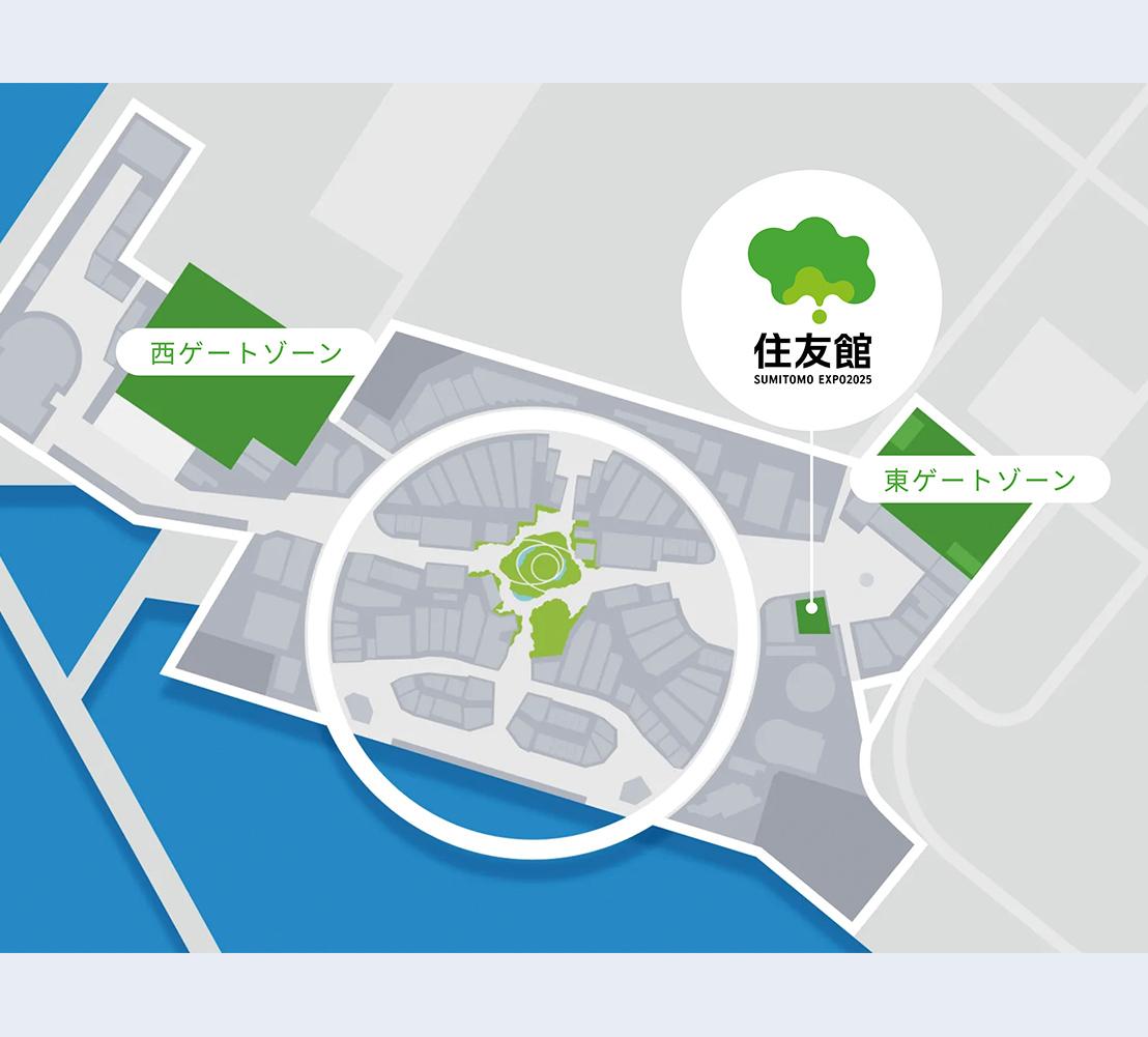 住友館MAP
