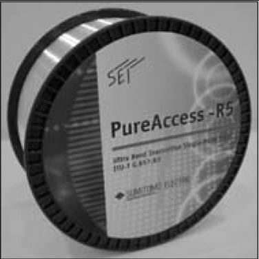 半径5mm曲げに対応した光ファイバPureAccess-R5の光学特性とFTTx配線への適用