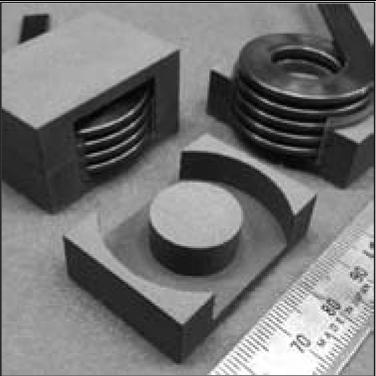 高周波対応低ロス圧粉磁心材料の開発