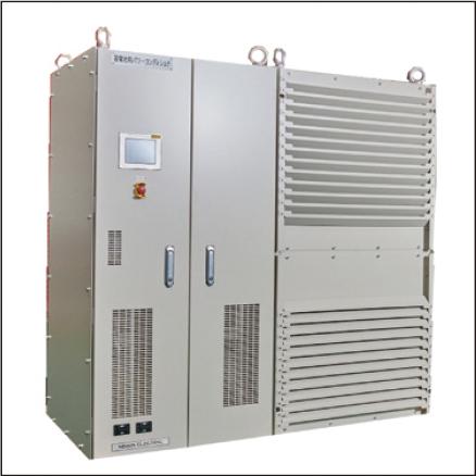 小型化を実現した新型蓄電池用パワーコンディショナ