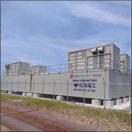 レドックスフロー電池の社会実装