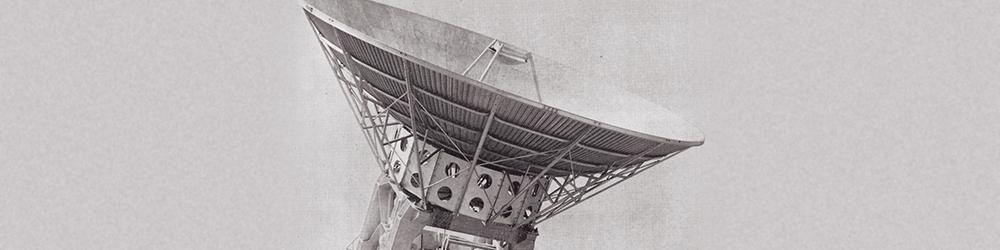 1964 シンコム衛星用パラボラアンテナの採用