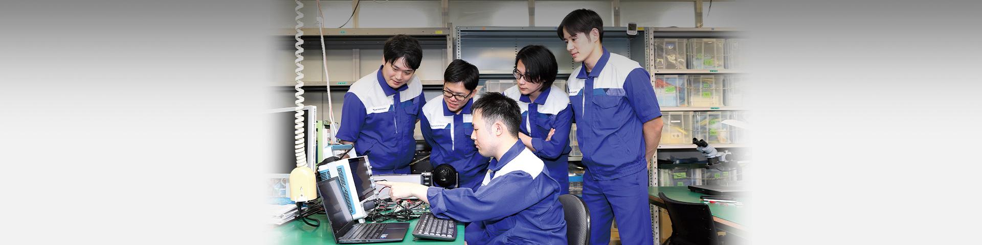 ネットワーク機器部・開発風景