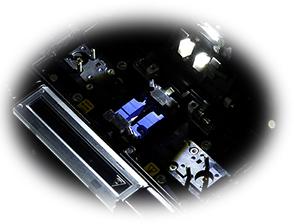 LED V溝照明搭載