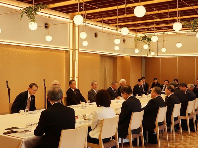 神戸商工会議所との懇談会