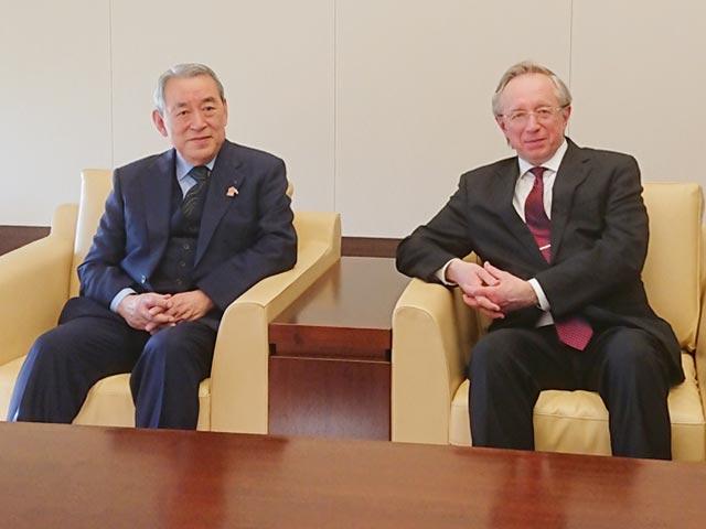 ミハイル・ガルージン 駐日ロシア連邦特命全権大使との懇談