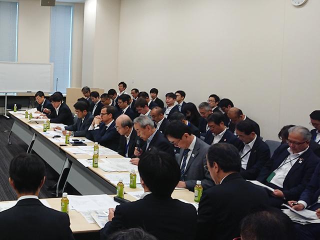 与党 関西国際空港推進議員連盟 総会に出席