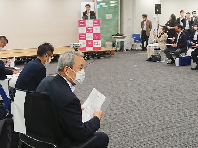 竹本大臣による大阪スタートアップエコシステムご視察、意見交換会