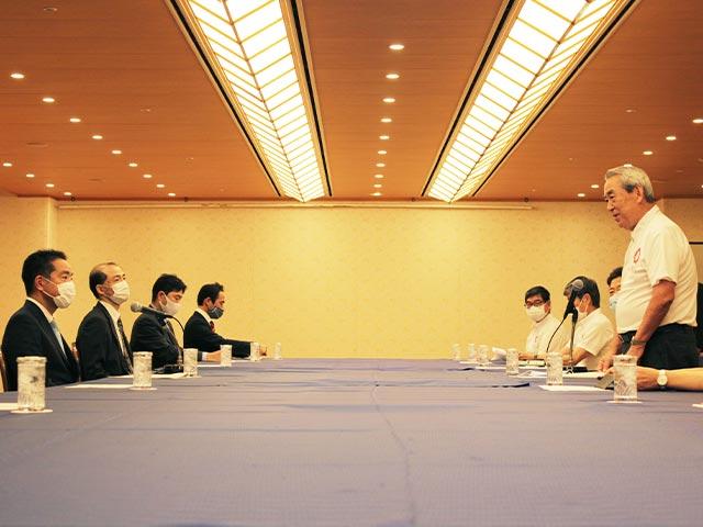 井上信治 国際博覧会担当大臣と関西経済3団体の意見交換会