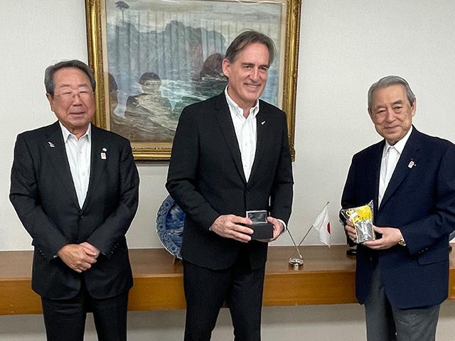 クーパー 駐日ニュージーランド大使 表敬訪問