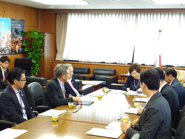 関西文化学術研究都市建設推進協議会 要望活動