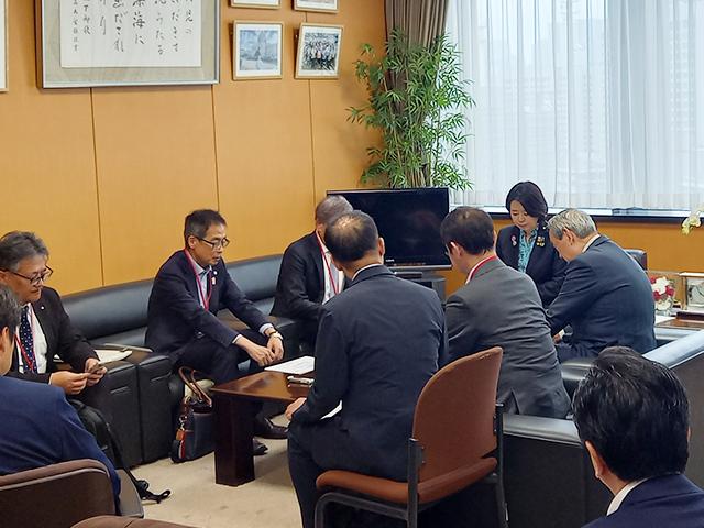 関西文化学術研究都市(けいはんな)建設推進協議会・要望活動