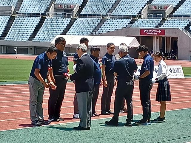(公財)大阪陸上競技協会 功労賞等表彰式典