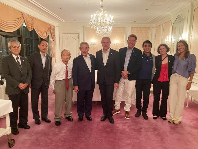 国際マスターズゲームズ協会会長との懇談