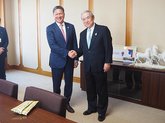 カンボジア副首相 来訪
