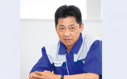 執行役員 導電材料・機能製品事業本部 副本部長 上宮崇文(写真は、プリント回路事業部長当時)