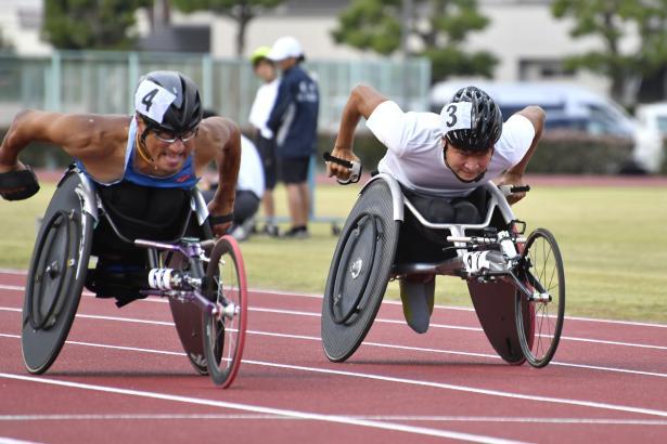 男子車いす100m