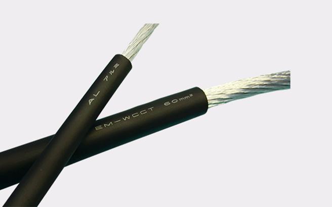 高強度アルミ導体溶接用 ケーブル 「AL-EM-WCCT」 ゴムキャ