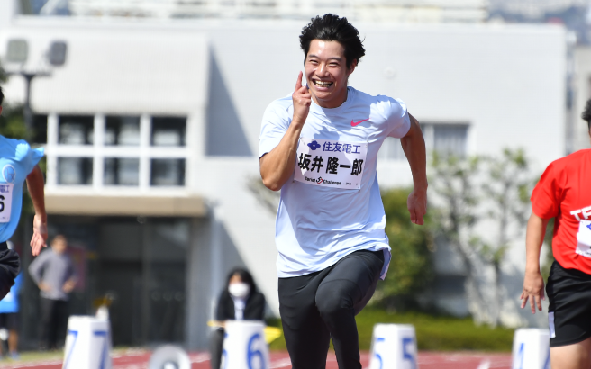 坂井 隆一郎選手(大阪ガス)