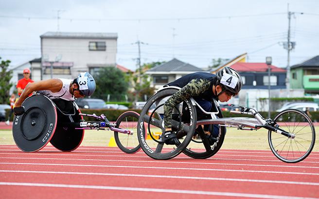 パラ陸上100m（男子車いす）