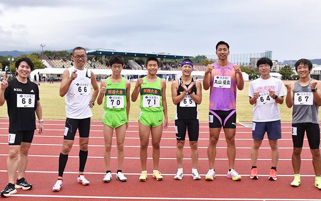 ゲストランナーとして参加する飯澤千翔選手と丸山優真選手（仮）