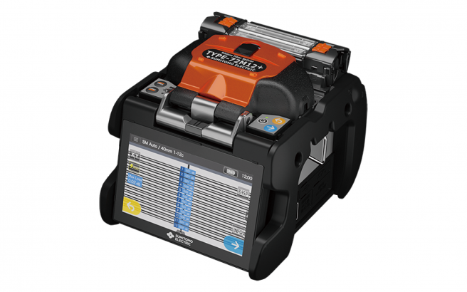 多心光ファイバ融着接続機