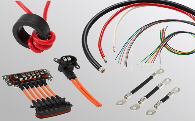 Electronics electric wires photo