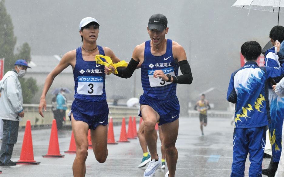 住友電工　陸上競技部　ニューイヤー駅伝　ウインドブレーカー　最終 🎽💨 ニューイヤー駅伝 チーム : 22位 個人 : 3区(15.4km) 42'58