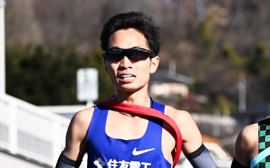 関西実業団対抗駅伝競走大会_6区上田選手
