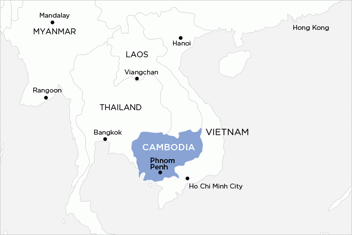 カンボジア・プノンペン