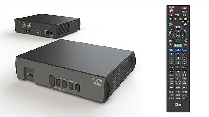 ハイブリッド4K対応セットトップボックス「ケーブルプラスSTB」