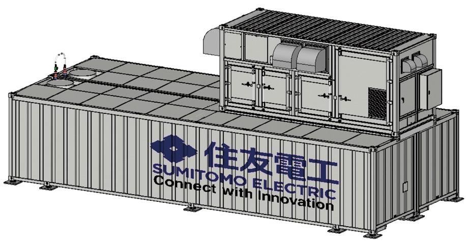 新型レドックスフロー電池