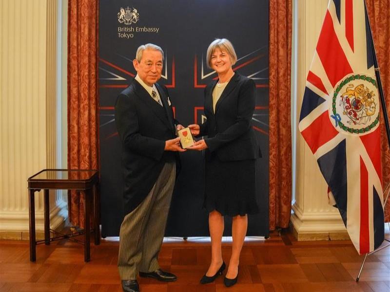 会長受勲お写真