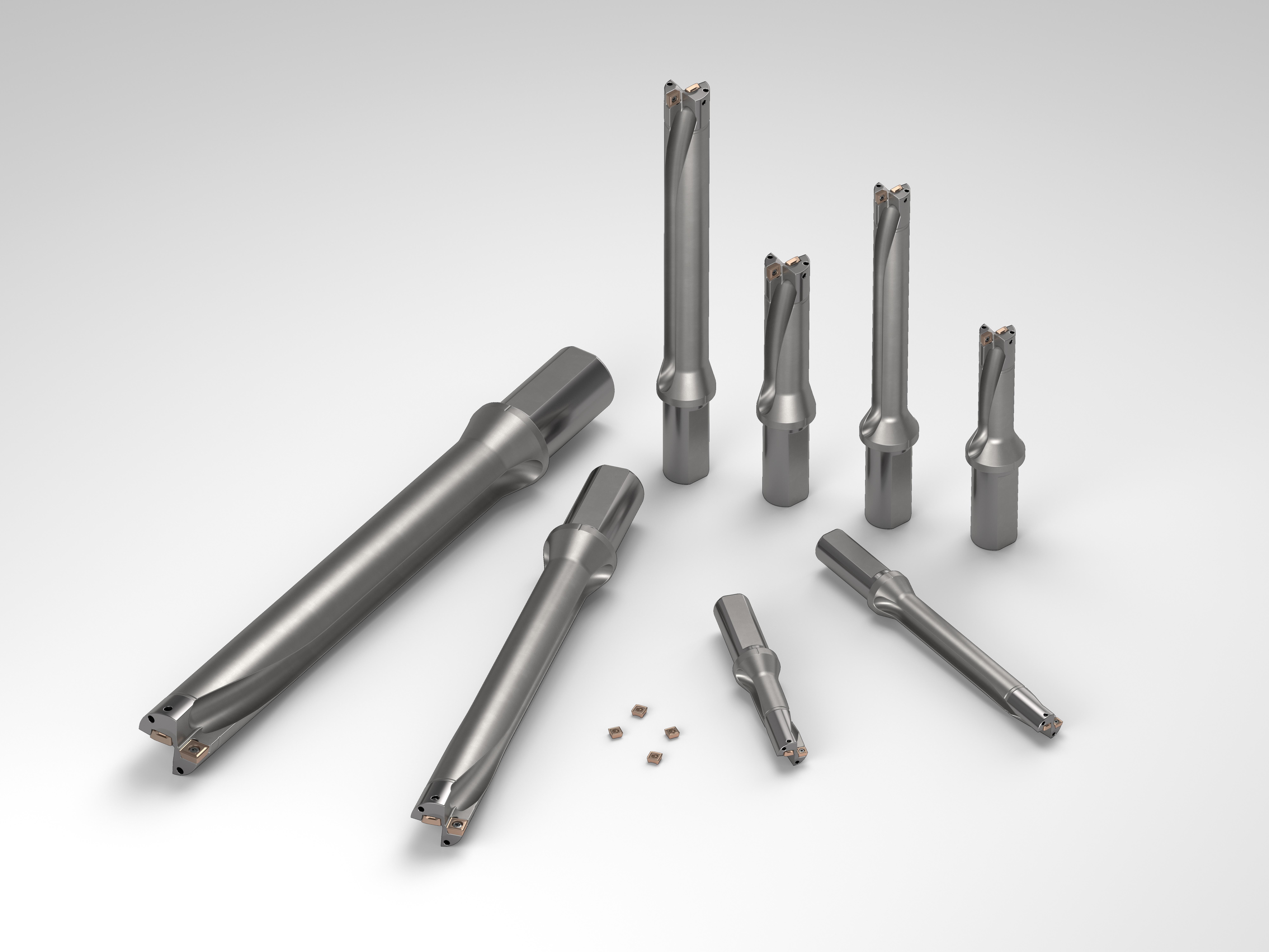 深穴加工（L/D=7）用「インサート交換式ドリル SumiDrill® GDX型」本体