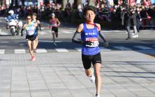関西実業団対抗駅伝競走大会_7区岩見選手