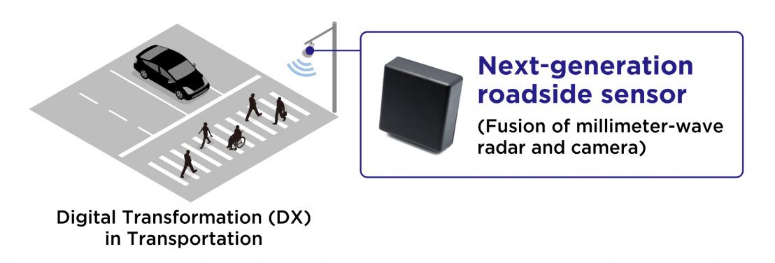 Infrastructure sensor for pedestrian detection