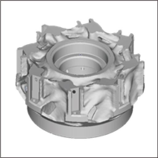 Lightweight and Through-Coolant Cutting Tools Produced Using Additive Manufacturing
