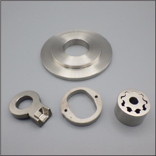 Non-Magnetic and High-Strength Iron-Based Sintered Parts