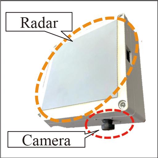 Road-Crosser Detection Sensor with Radar & Camera for Expanding Detection Area and Enhancing Identification