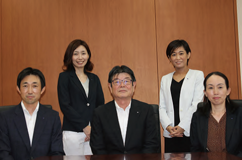 President and members of the Diversity & Inclusion Department