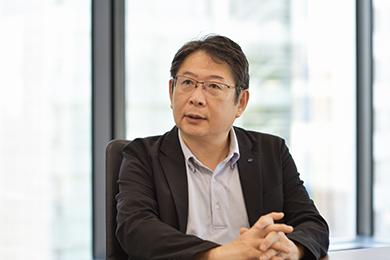 Yoshiaki Sakanushi, Chief Planner, Global Network System Div.